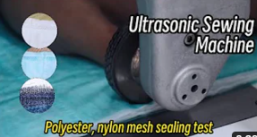 Macchina da cucire ad ultrasuoni per poliestere, rete di nylon Poliestere, test di tenuta della rete di nylon
